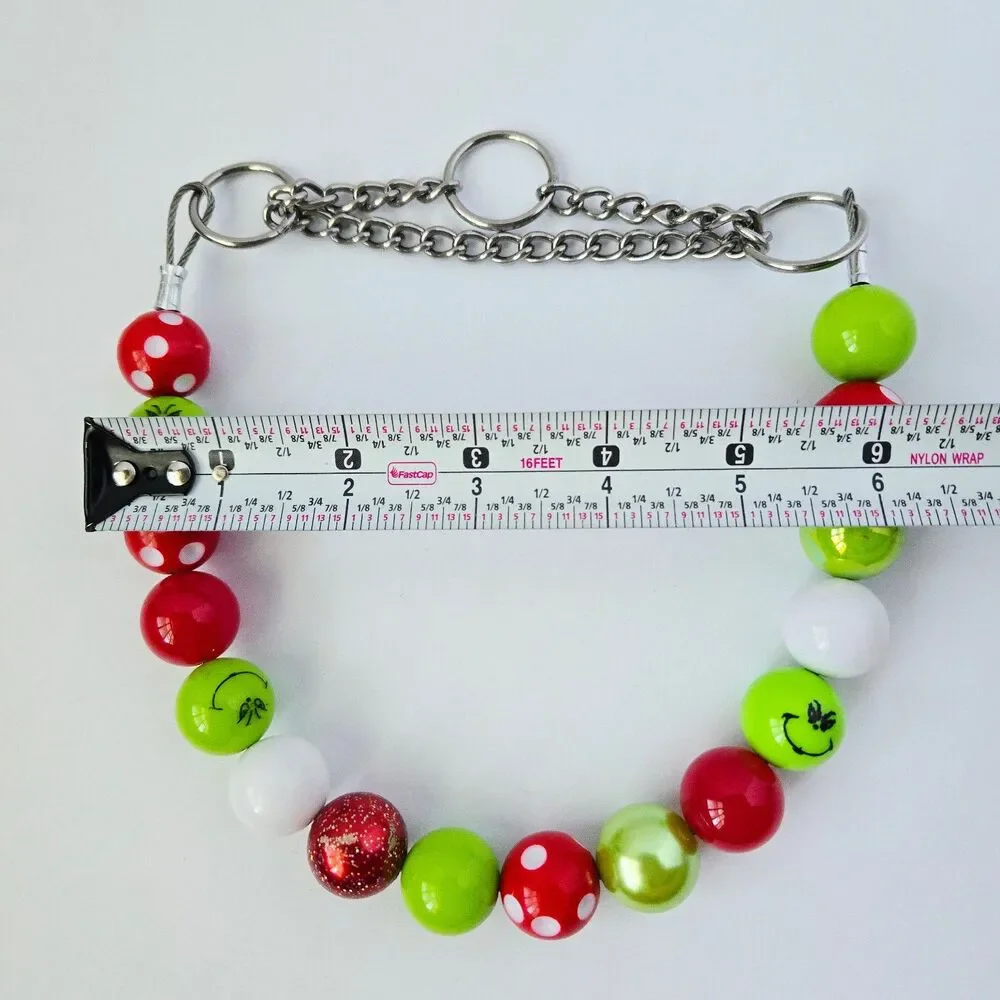 Handmade christmas beaded